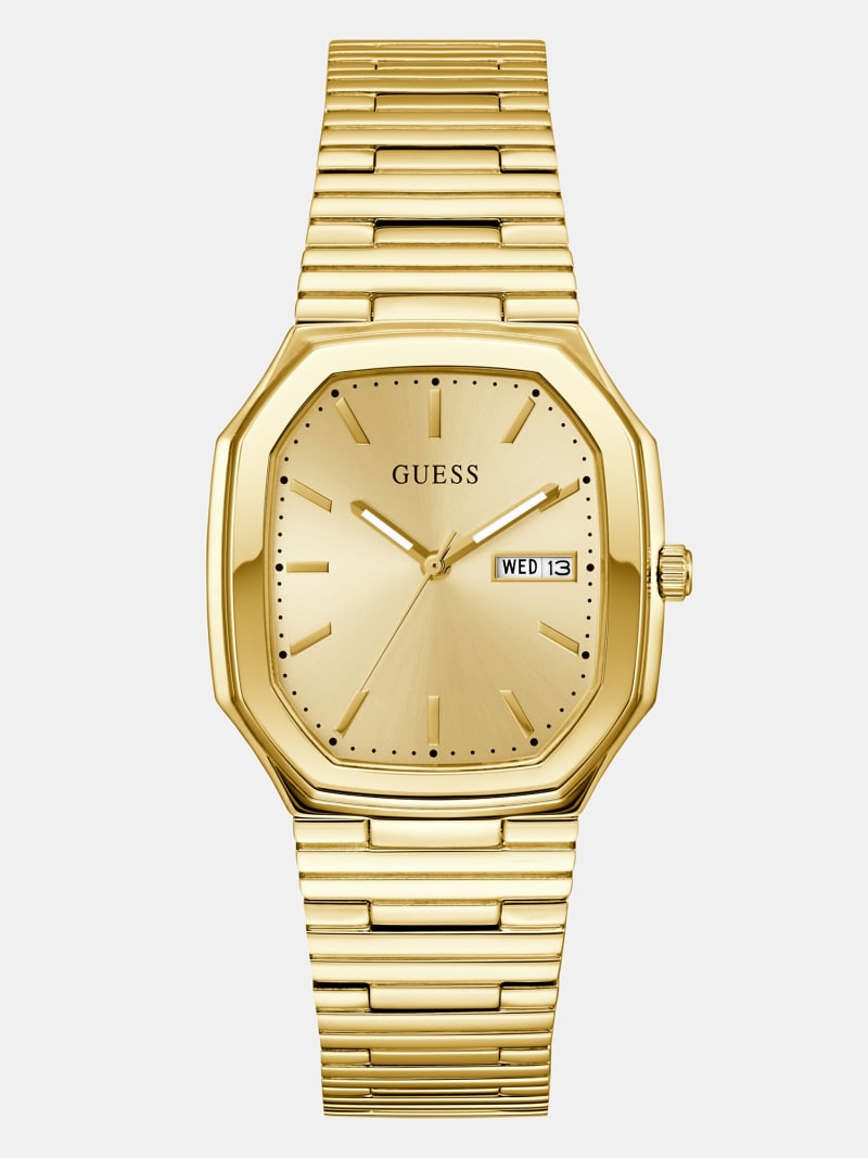 GUESS ARMBAND UHR BLAU STAHL MEGA MIT BOX (Gebraucht) in LUZERN für CHF
