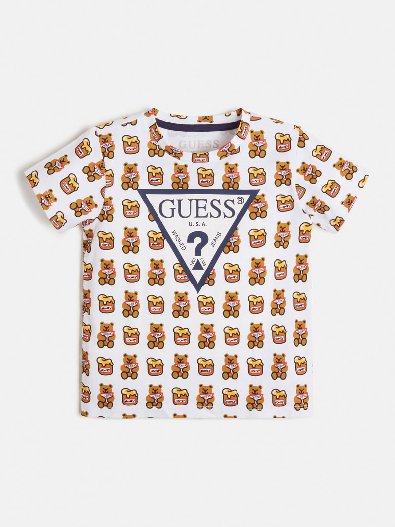 T shirt logo guess cheap