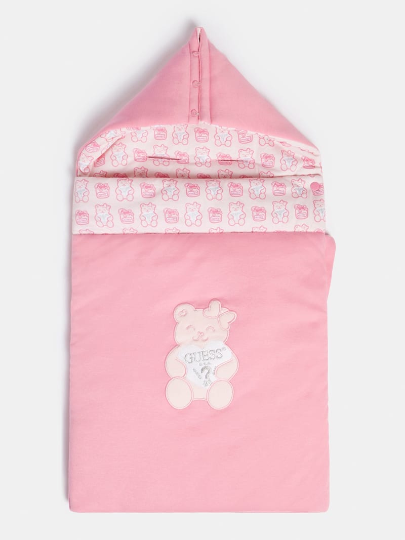 GUESS Kids Saco de bebe con logo frontal Nina