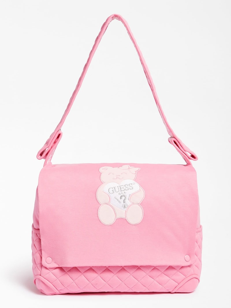 Baby pink guess bag best sale
