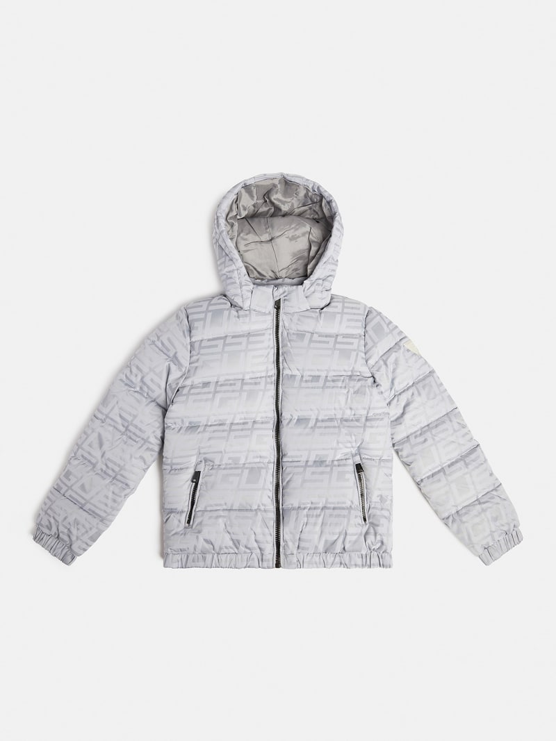 Reflective guess jacket clearance