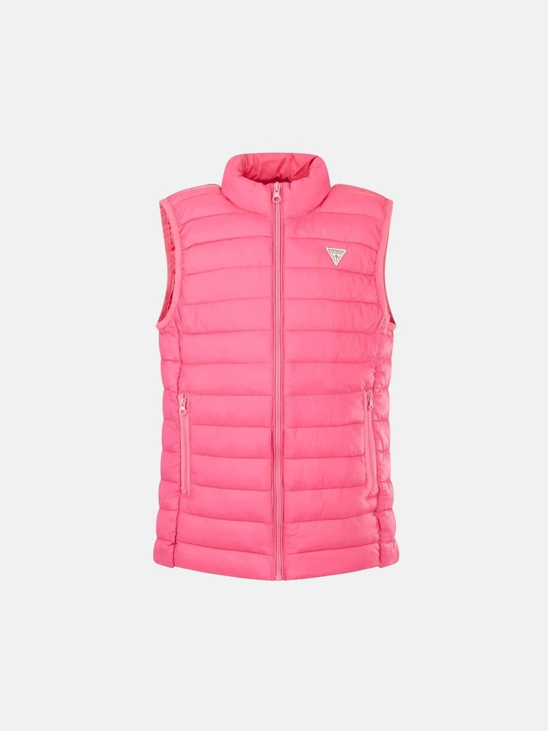 SLEEVELESS PADDED JACKET