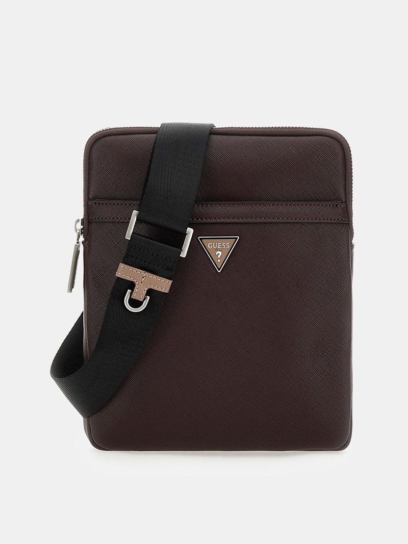 Guess saffiano sale crossbody bag