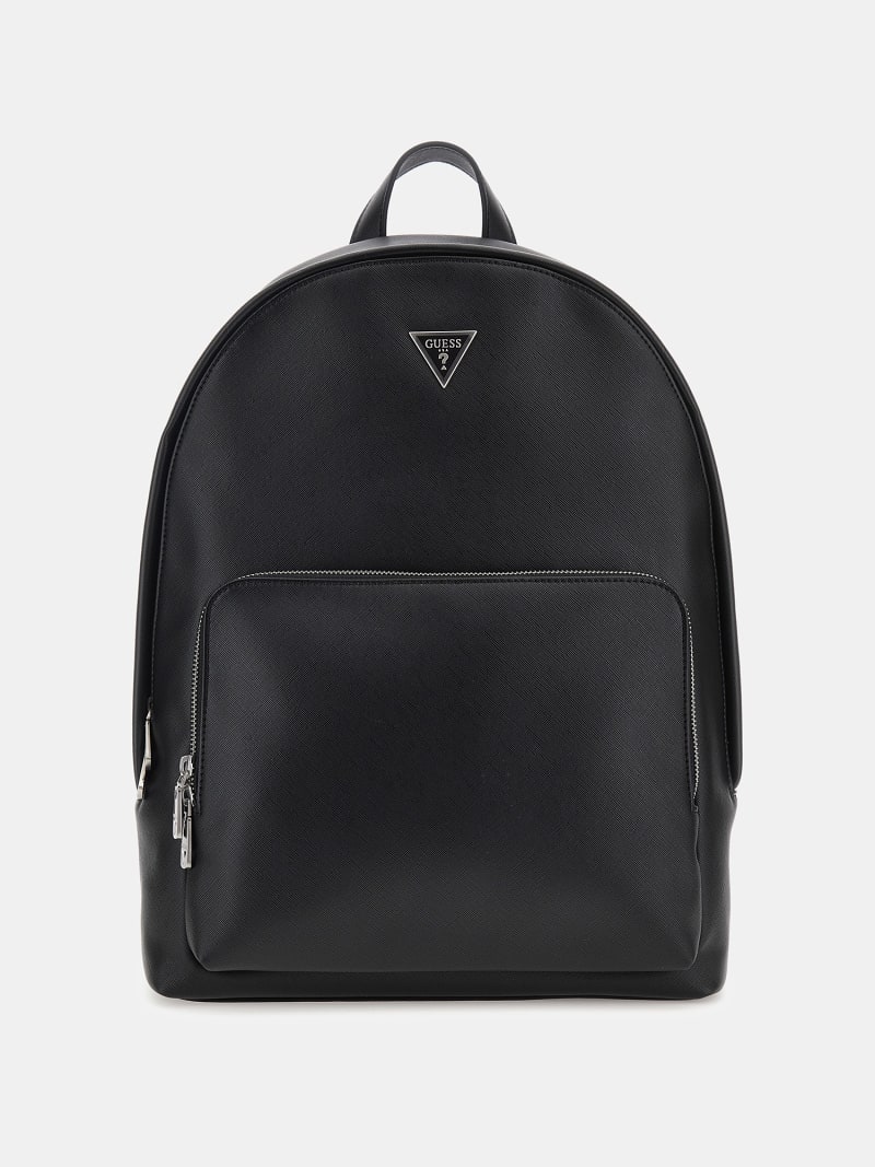Guess rucksack schwarz leder