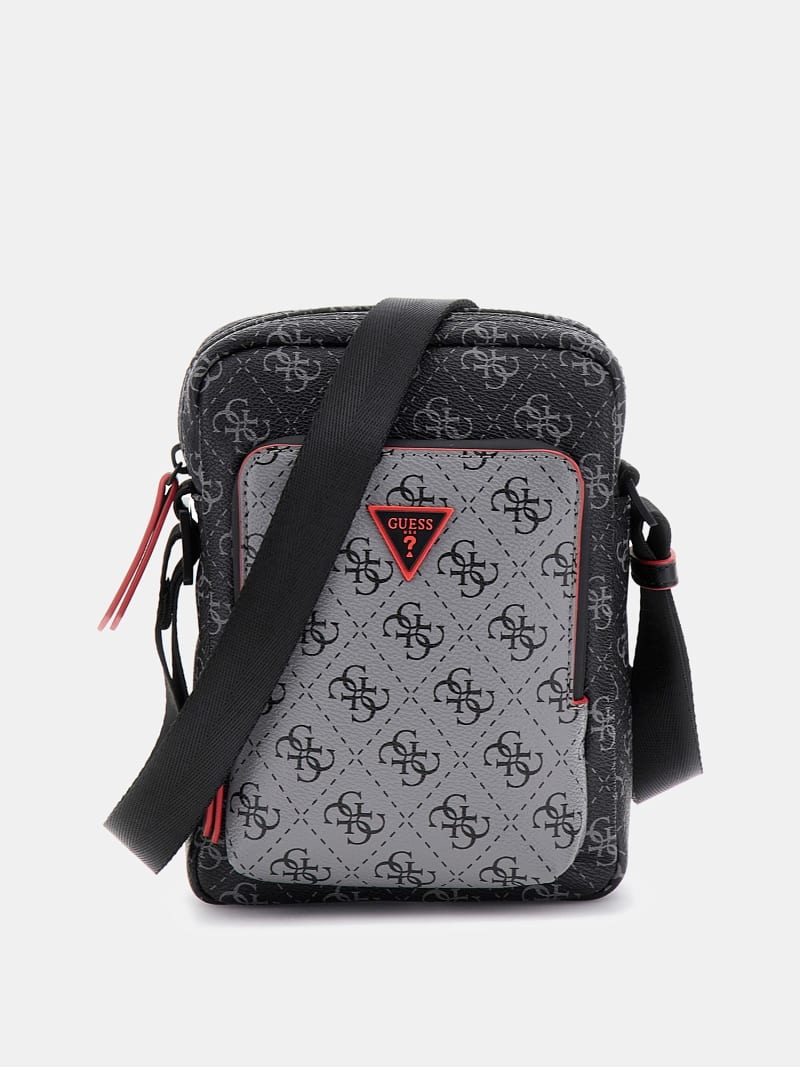 Sac à Dos Compact GUESS Milano Asphalte/bleu Gris Pour Ordinateur