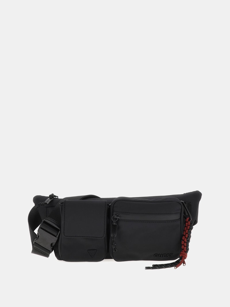 Multifunctional eco nylon belt bag