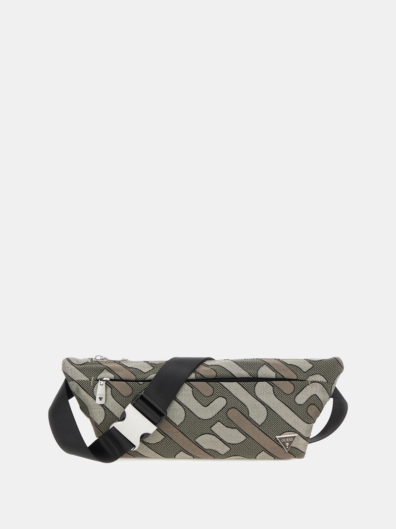 GUESS Marsupio Roma logo G chain Uomo