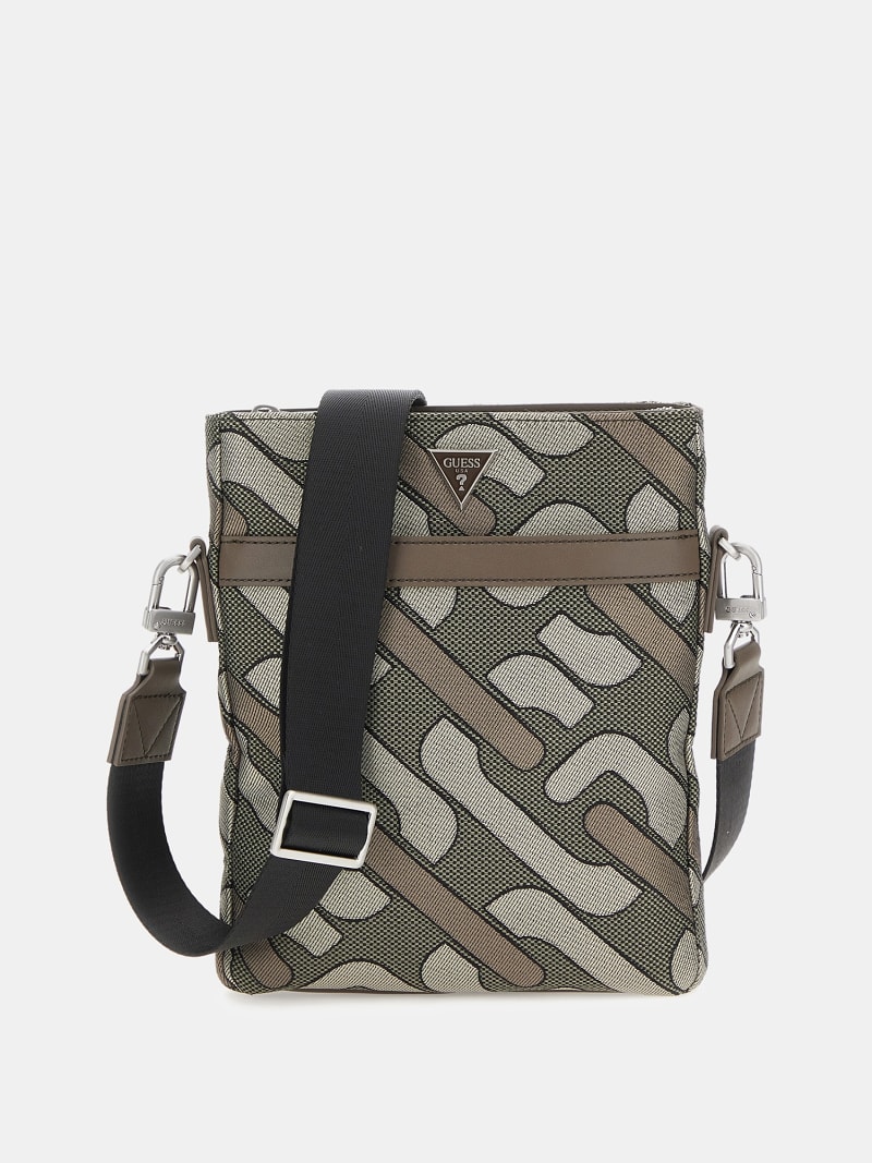 GUESS Roma G chain logo crossbody bag