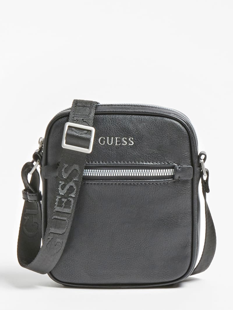 black crossbody bag guess