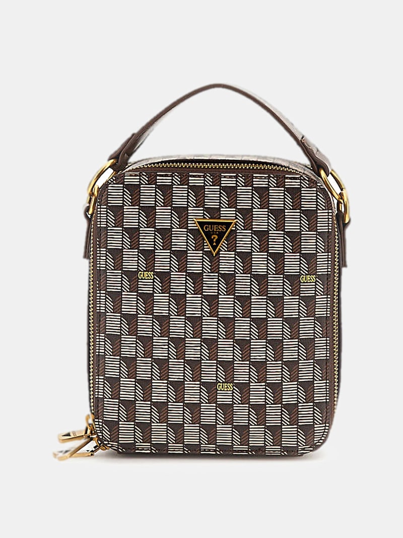 Мини-сумка через плечо Torino с геометрическим принтом