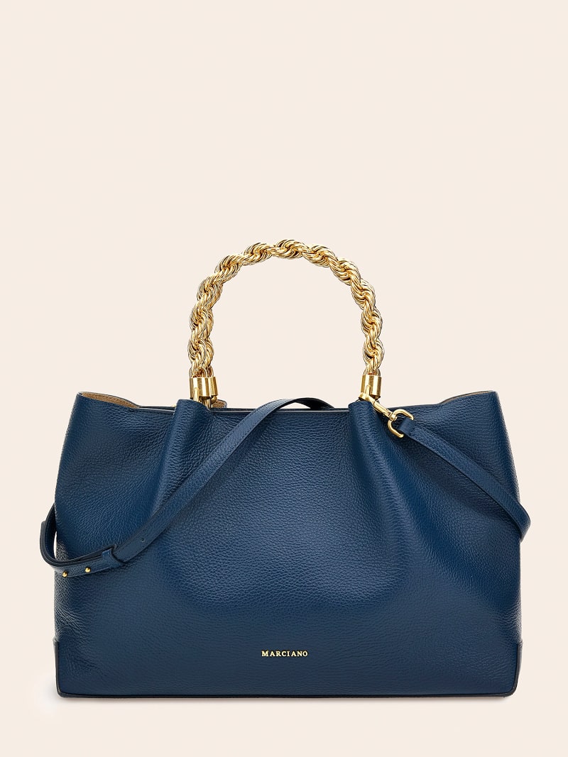 Aida Real Leather Maxi Handbag
