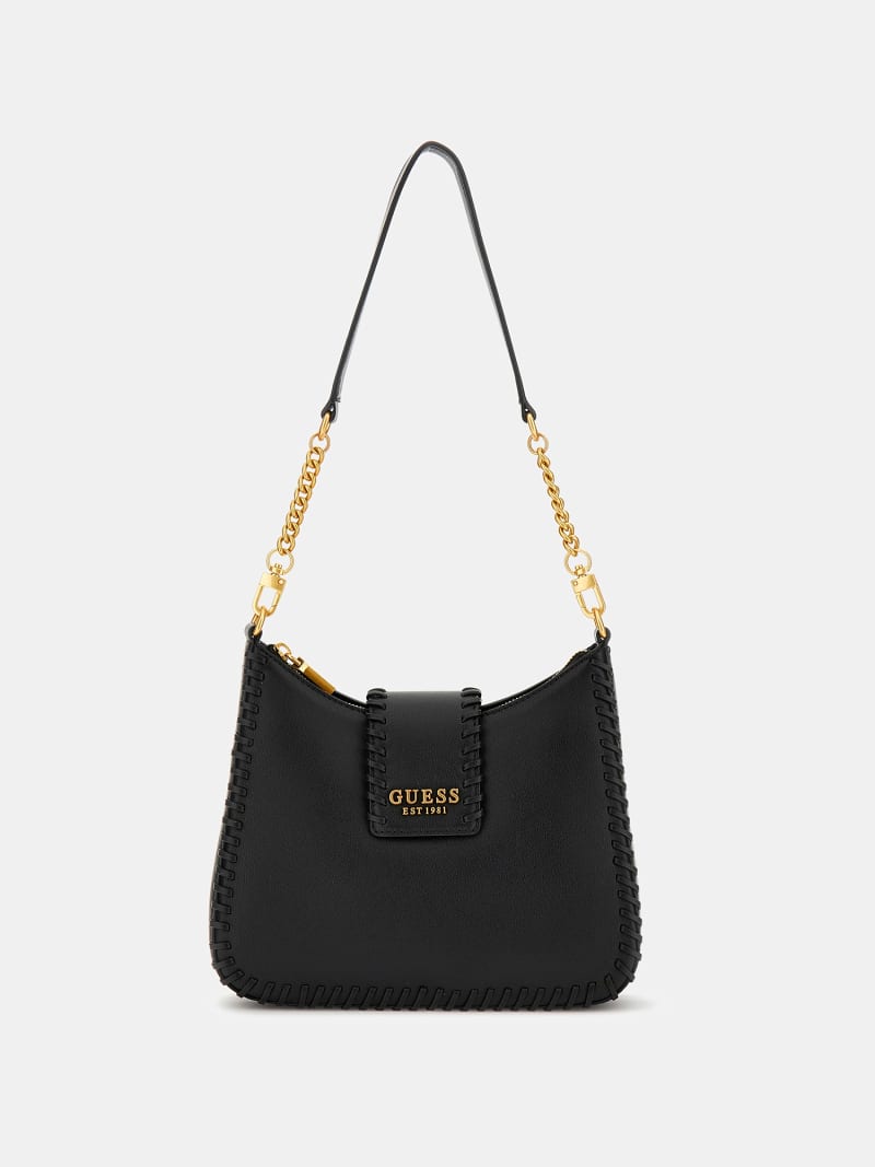 Black guess shoulder bag 2025
