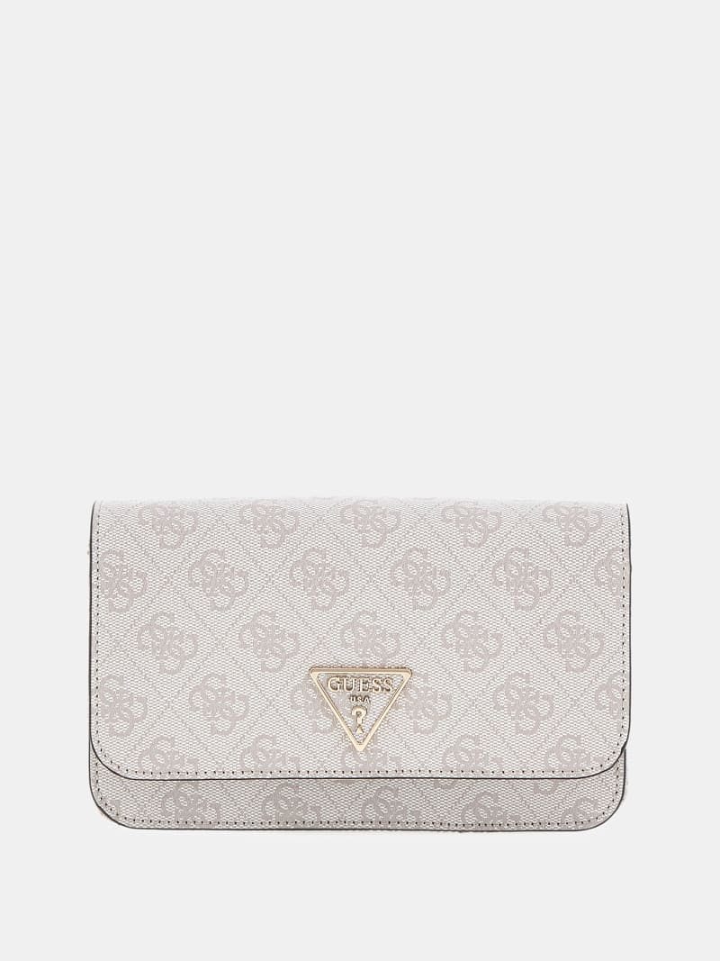 Downtown cool top logo print crossbody