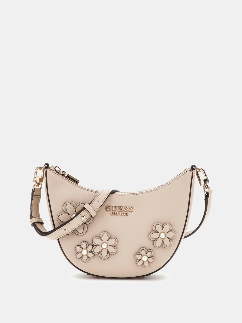 Zaria Floral Mini Shoulder Bag Women | GUESS® Past Collections