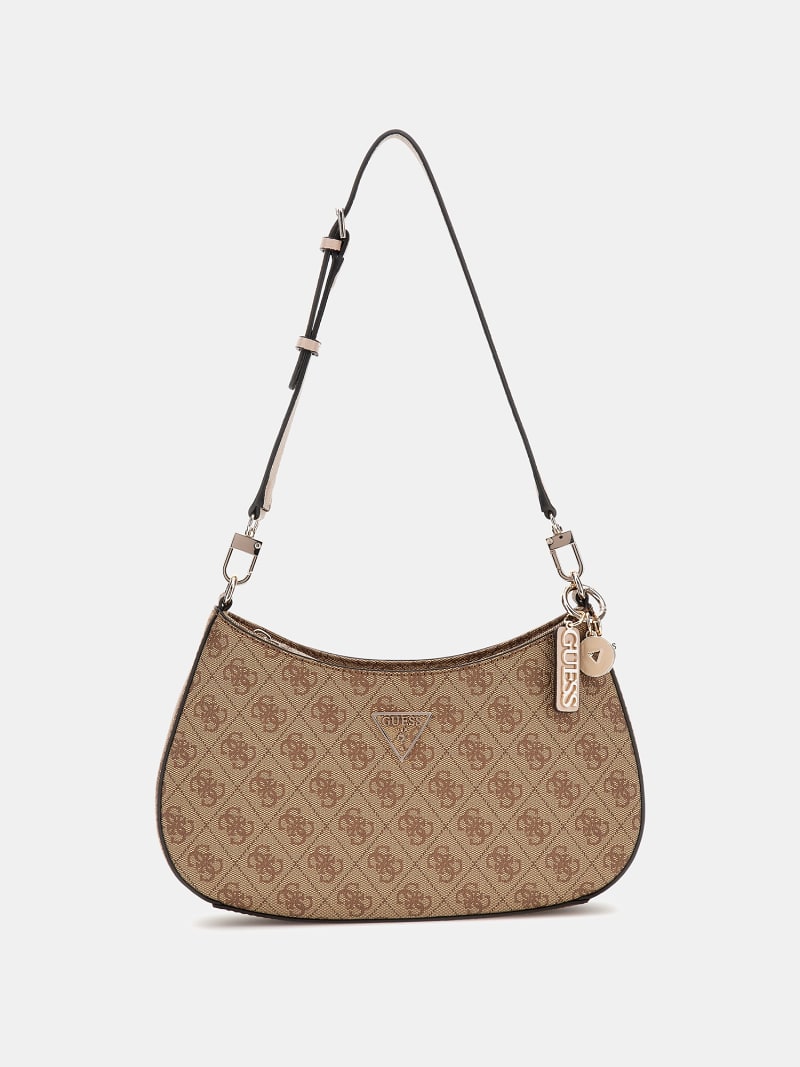 GUESS® Noelle 4G logo shoulder bag