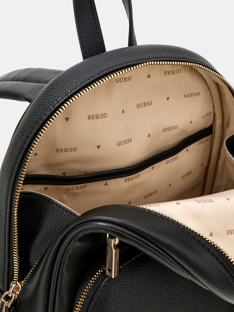 Guess Femme Sac Ã Dos Guess Soldes Guess ECO ELEMENT Marron