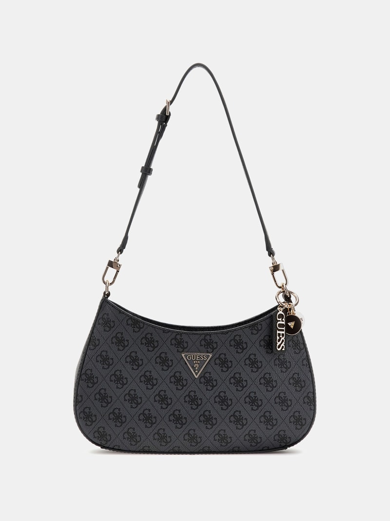 Sac d'épaule Noelle logo 4G | Site officiel GUESS®