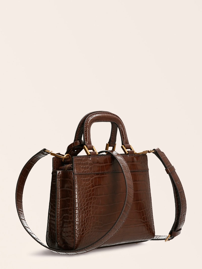 KATEY CROC PRINT MINI HANDBAG | Guess Official Online Store