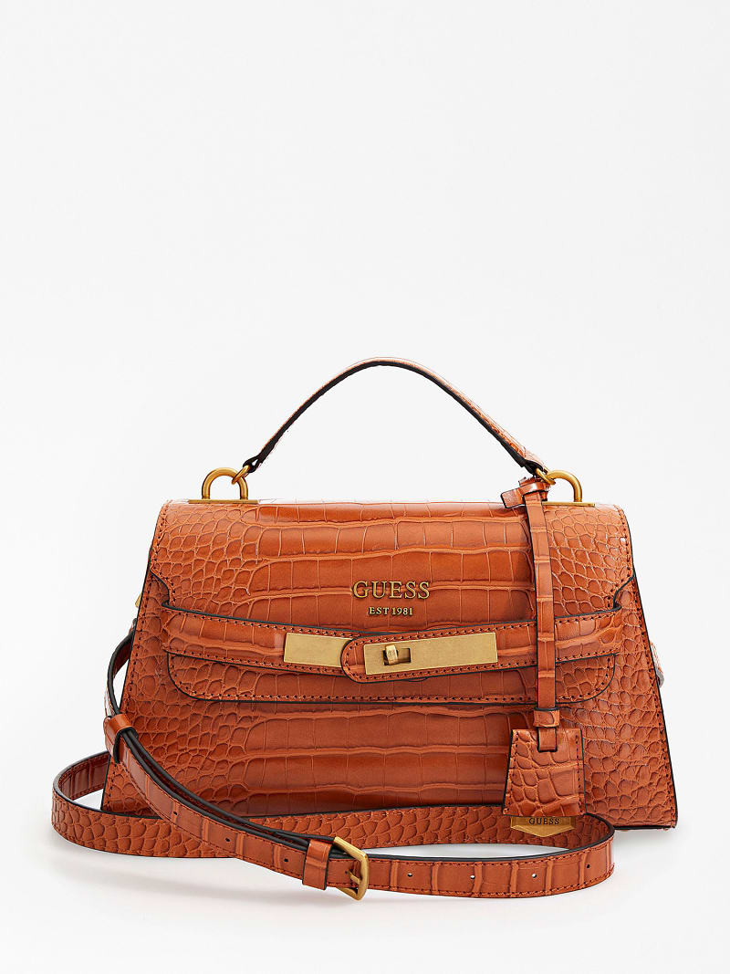 ENISA CROC PRINT HANDBAG GUESS® Official site