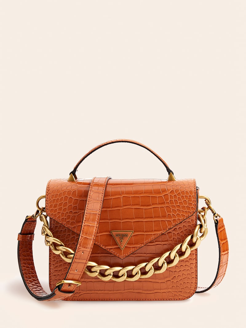 RETOUR CROC PRINT MINI HANDBAG Women GUESS Past Collections