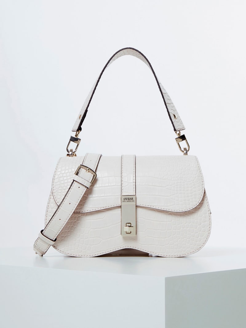 Guess asher shoulder bag clearance