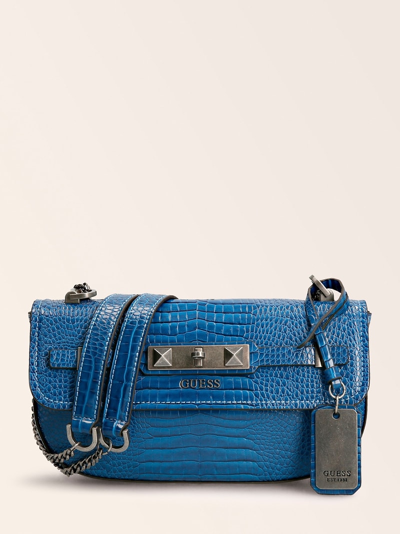 RAFFIE CROC PRINT CROSSBODY BAG GUESS® Outlet