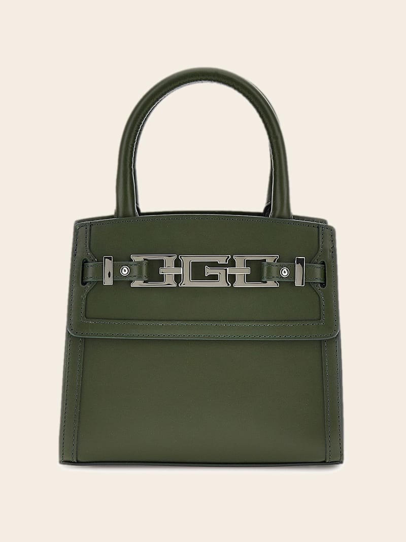 Mini borsa a mano Cristina vera pelle Donna GUESS Collezioni Passate