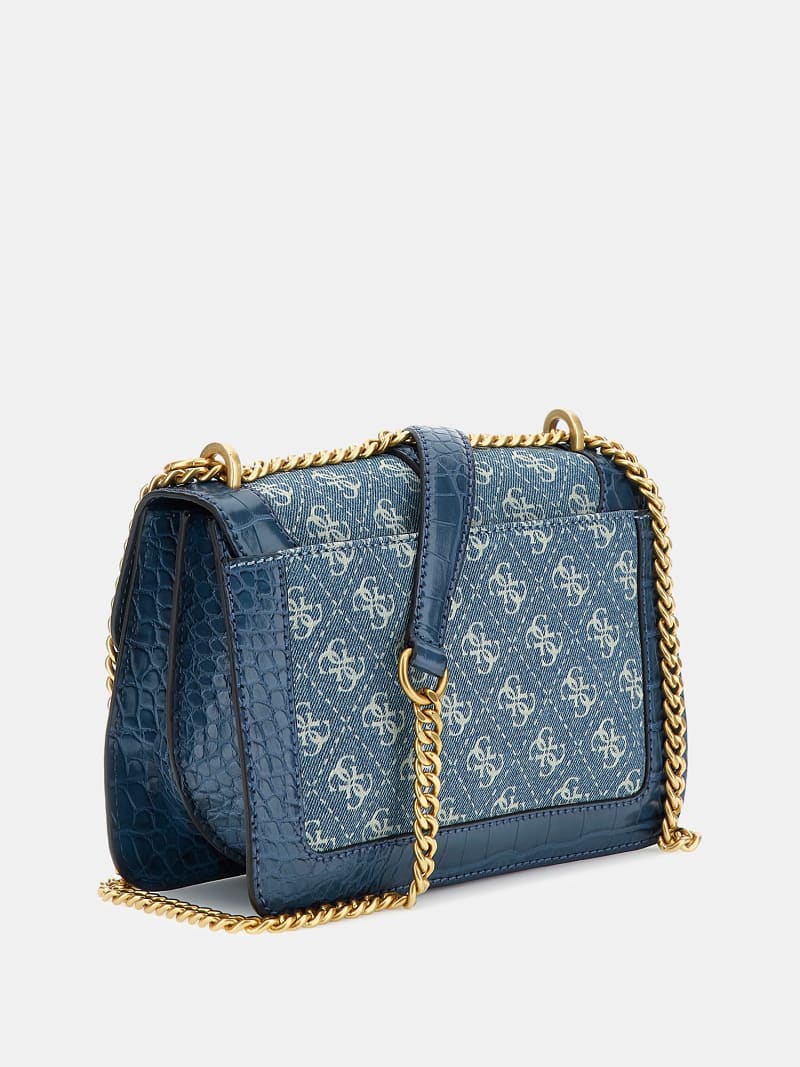 Guess denim hot sale crossbody bag