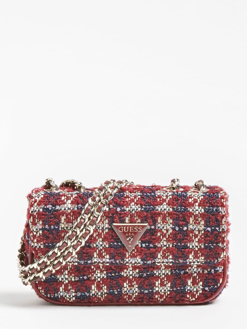 CESSILY TWEED MINI CROSSBODY | Guess Official Online Store