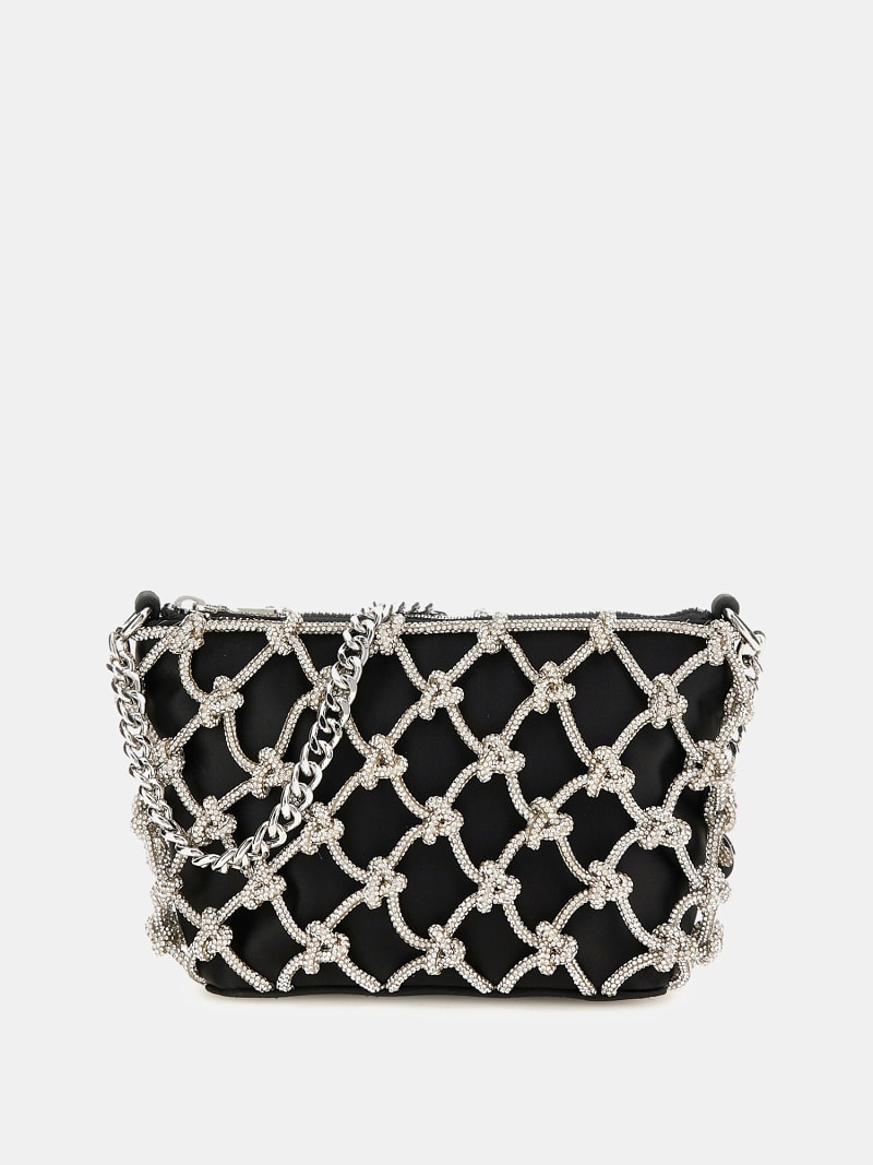 GUESS Zalina rhinestone mini shoulder bag Women
