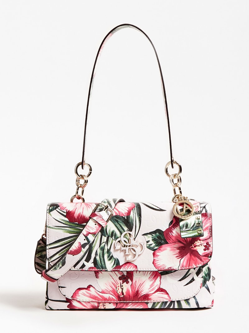 guess floral handbags