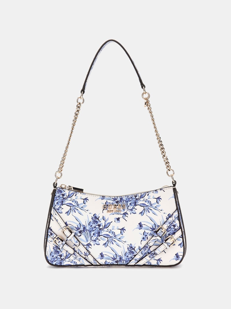 ショルダーバッグ・ポシェット Guess BARAMINA BARAMINA Flower Pattern Strap Decoration Shou GUESS® Bramina Floral Shoulder Bag Women