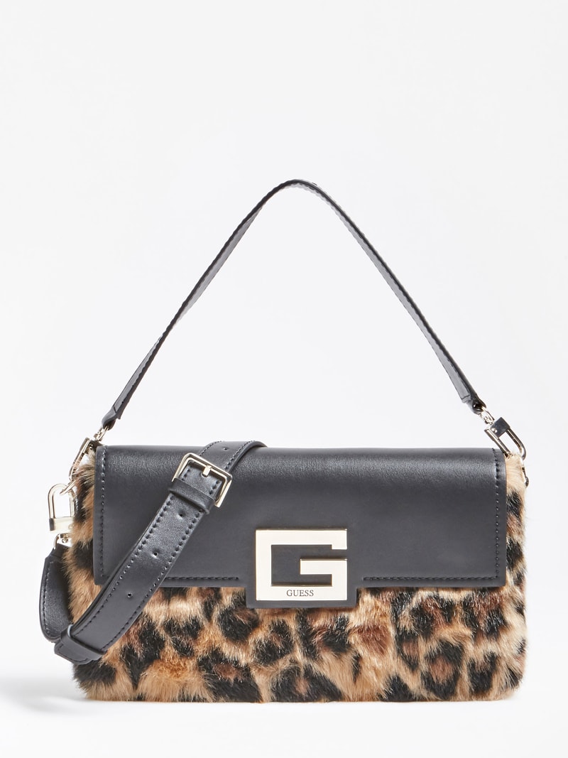 Guess fur bag