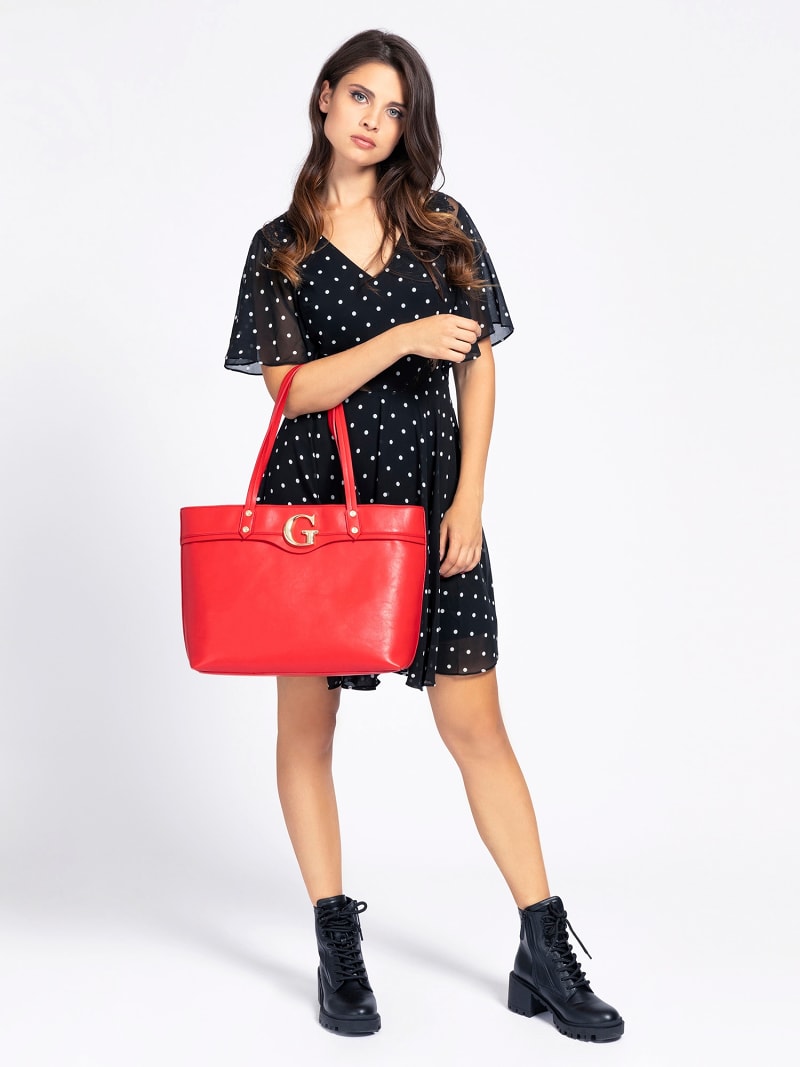 Genevieve logo mini crossbody clearance
