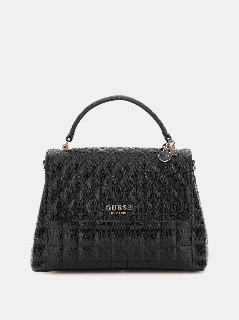 GUESS Bolso de mano Yarmilla con logotipo integral Mujer