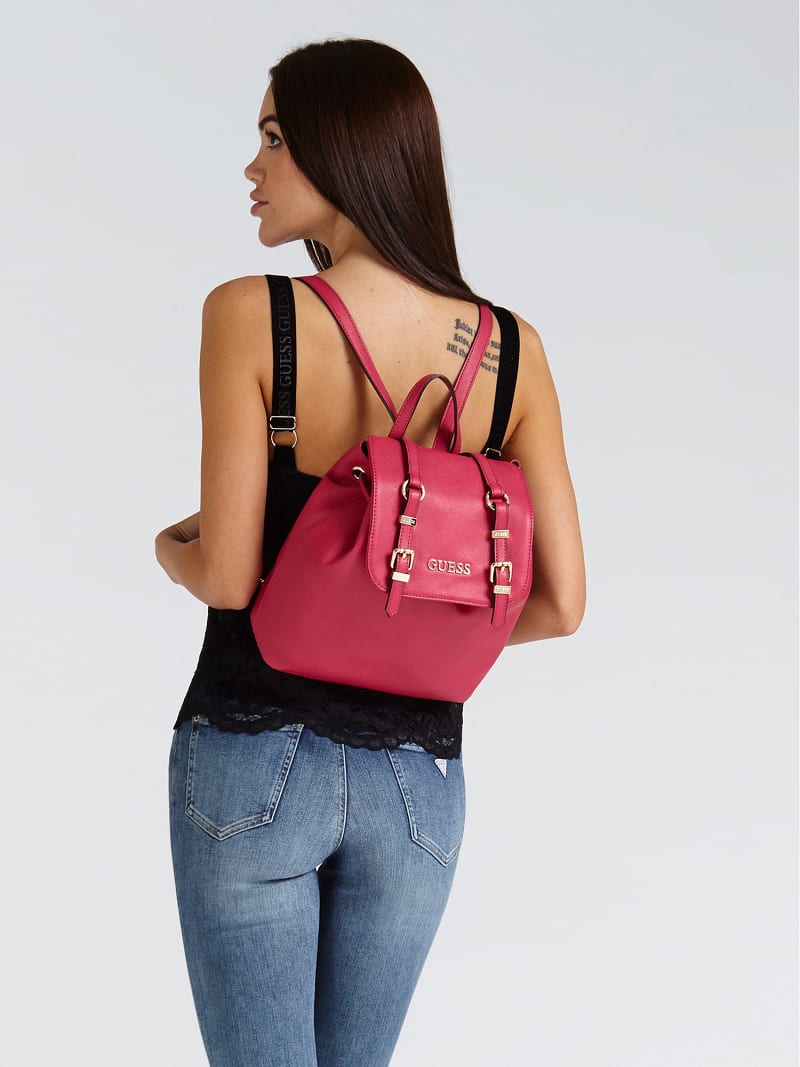 guess gracie handbag with buckles