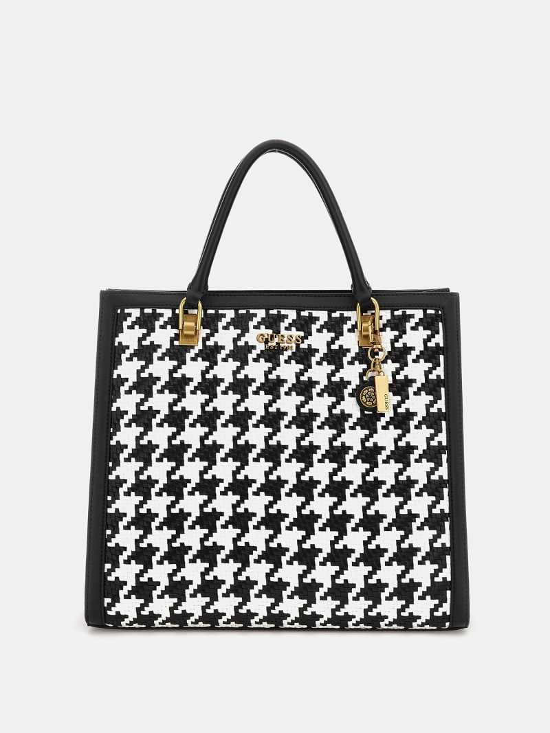 Abey houndstooth handbag  GUESS® Official Website