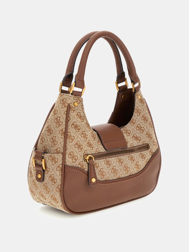 GUESS Decor vintage 4G logo shoulder bag Women