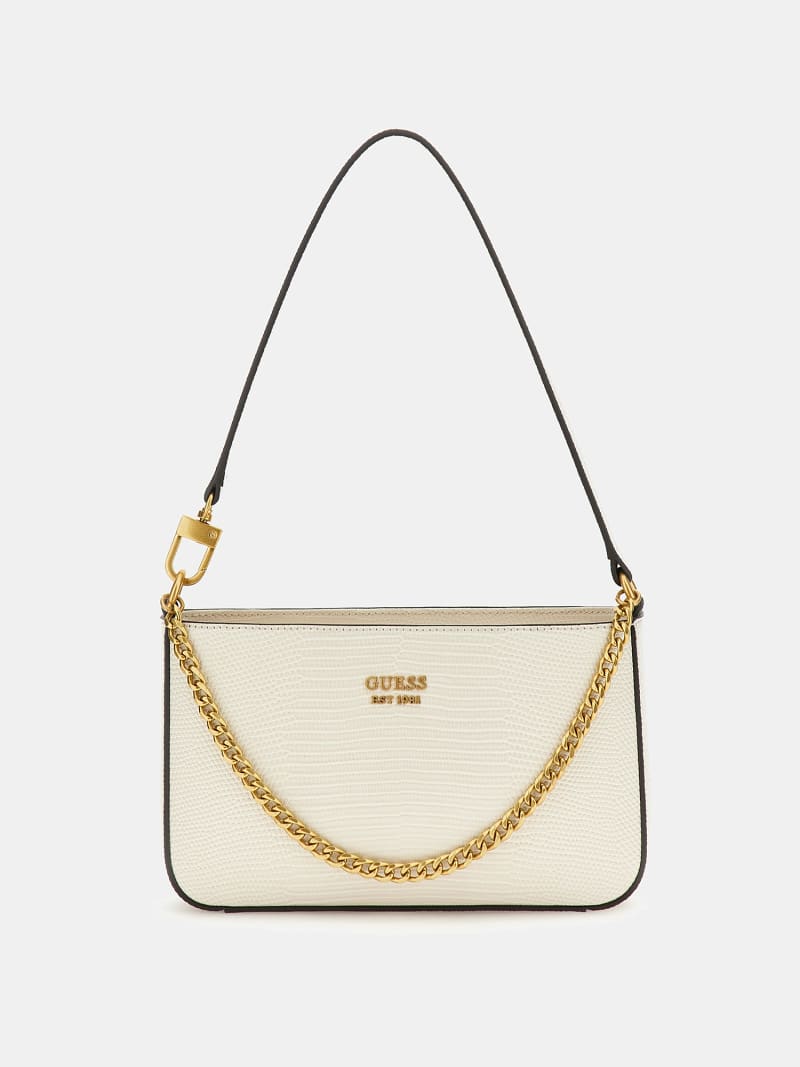 GUESS Katey Mini Croc Shoulder Bag