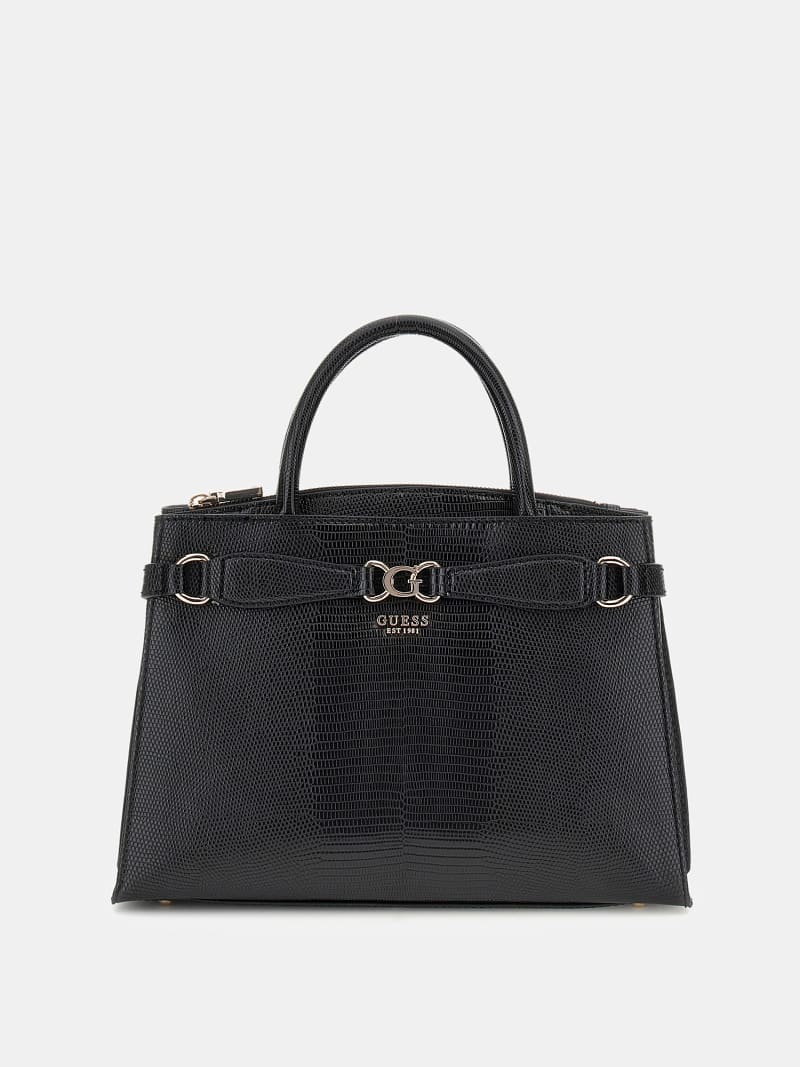 GUESS® Arlena python-print handbag