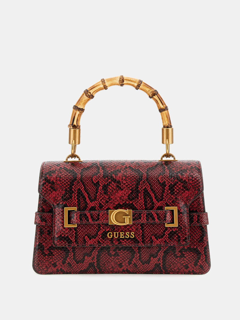 GUESS® Mini sac à main Sibel imprimé python Femme