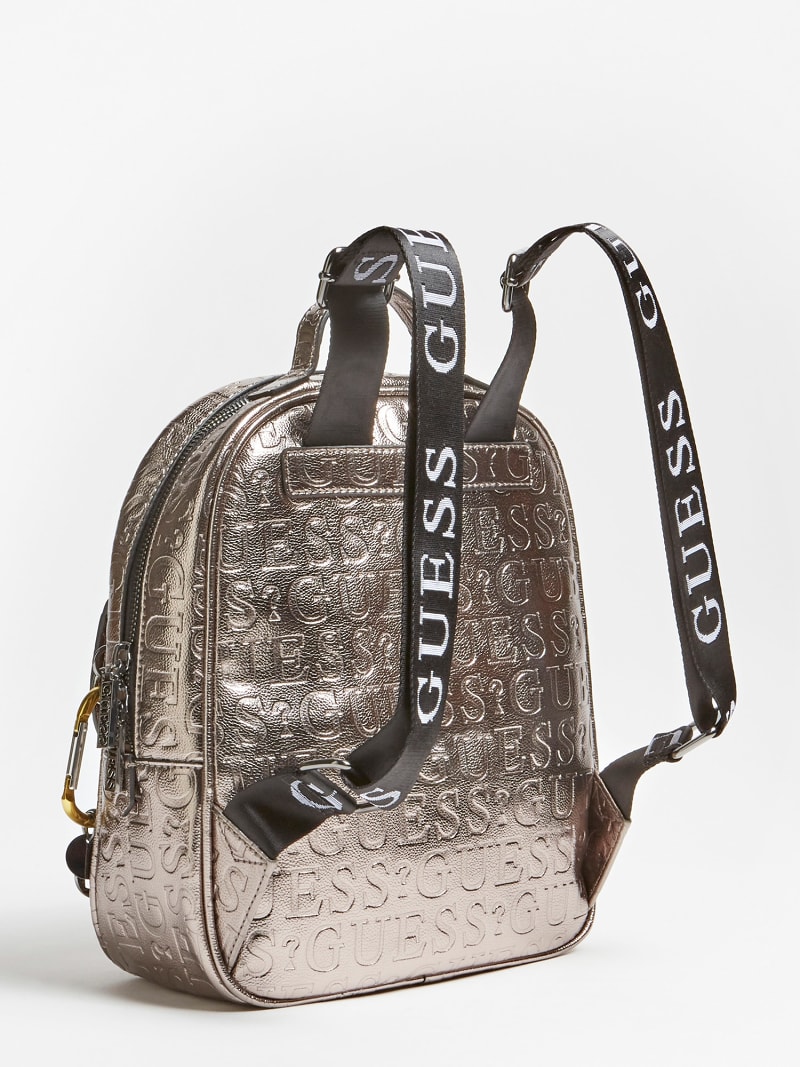 Maxi Zaino Lane Logo Laminato Shop Online Ufficiale Guess