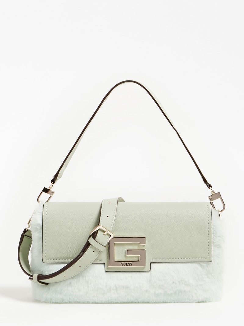 Borsa guess pelliccia clearance