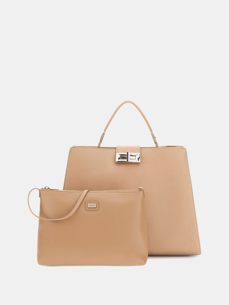 Pochette beige sale