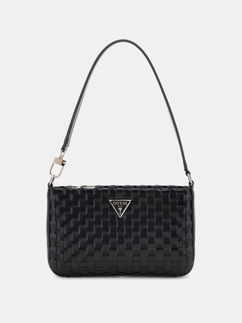 GUESS Mini bolso al hombro Twiller trenzado Mujer