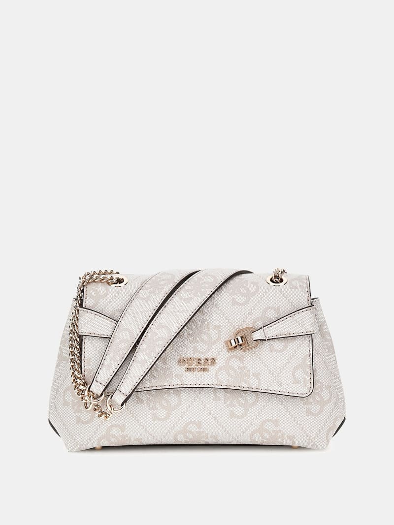 スーツ特別割引クーポン GUESS® Torebka Lorelei linia 4G logo z crossbody ソフトドリンク