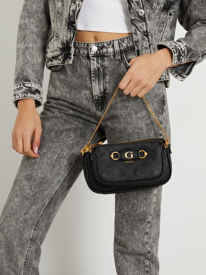 Shannon logo outlet print mini crossbody