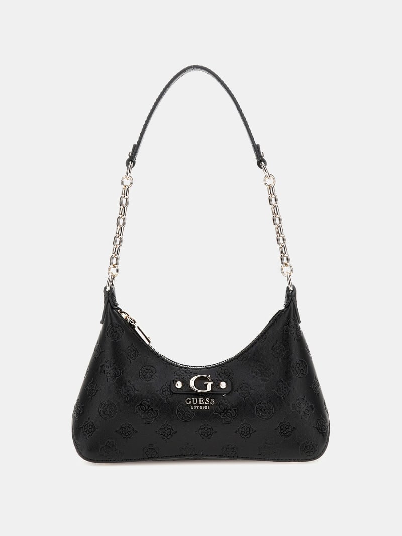 Gerty 4G peony logo shoulder bag