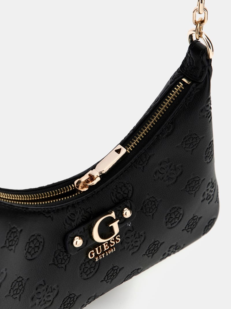 GUESS Gerty 4G peony logo shoulder bag Women