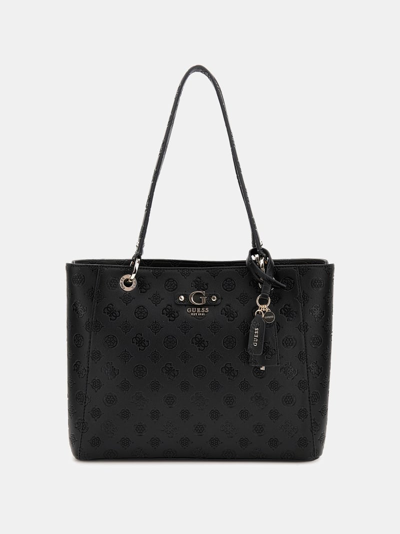 GUESS Sac cabas Gerty logo 4G pivoine Femme